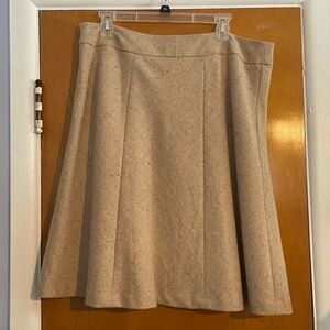 Merona lined wool A-Line Skirt